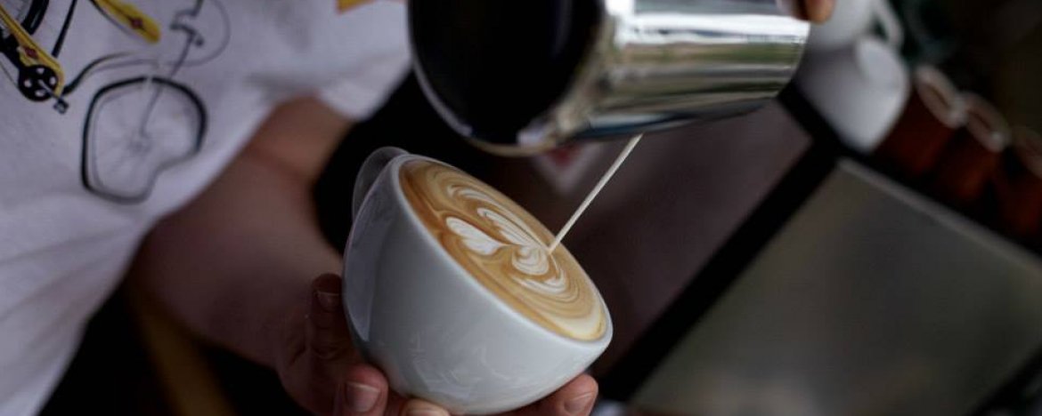 Trakteren latte art